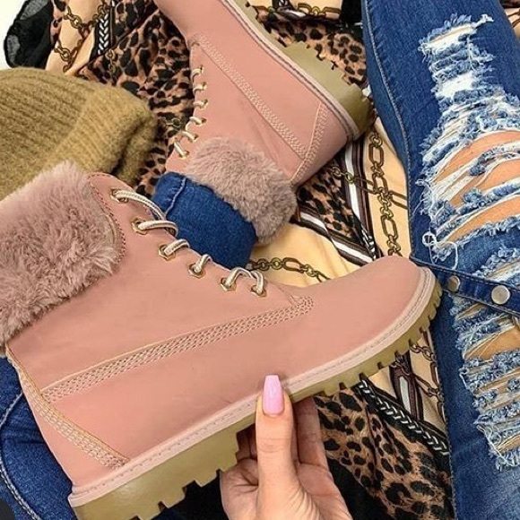 Charlotte Russe Shoes - Pink boots